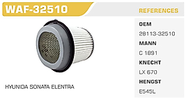 HAVA FİLTRESİ  HYUNIDA SONATA ELENTRA