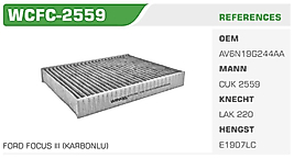POLEN FİLTRESİ FOCUS II 04> FOCUS III 11> C-MAX 07>12 C-MAX II C-MAX S-MAX MONDEO IV 07> MONDEO IV KUGA III KUGA II 13> GALAXY 06> GALAXY CONNECT 13> / S40 V40 D2 12> KARBONLU Koli: 36 Ad.