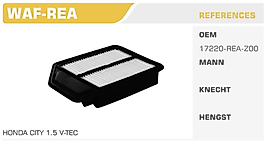 HAVA FİLTRESİ HONDA CITY 1.5 V-TEC