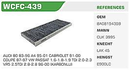 AUDI 80 83-96 A4 95-01 CABRIOLET 91-00  COUPE 87-97 VW PASSAT 1.6-1.8-1.9 TDI 2.0-2.3  VR5 2.5TDI 2.8-2.8 96-00 (KARBONLU