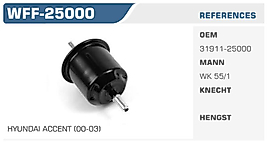 HAVA FİLTRESİ HYUNDAI ACCENT (00-03)