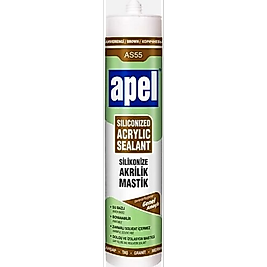 APEL SİLİKONİZE AKRİLİK MASTİK KREM AS55 – 500g