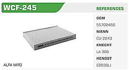 POLEN FİLTRESİ  ALFA MITO