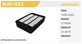 HAVA FİLTRESİ MITSUBISHI LANCER 08>