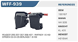 YAKIT FİLTRESİ FIAT SCUDO II 1.6 JTD 07>