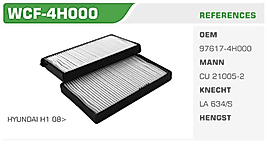 POLEN FİLTRESİ HYUNDAI H1 08>