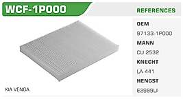 POLEN FİLTRESİ  KIA VENGA