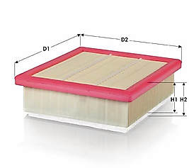 HAVA FİLTRESİ FIAT 500X 1,4 - 1,6 - 2,0 MULTIJET