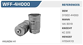 YAKIT FİLTRESİ HYUNDAI H1