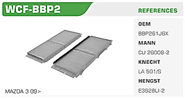 POLEN FİLTRESİ MAZDA 3 09>