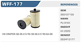 YAKIT FİLTRESİ VW CRAFTER 30-35-2.5 TDI 30-50 2.5 TDI 04-06