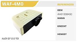 HAVA FİLTRESİ AUDİ Q7 2.0 TDİ