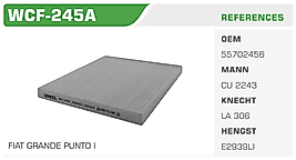 POLEN FİLTRESİ FIAT GRANDE PUNTO I