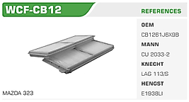 POLEN FİLTRESİ MAZDA 323