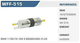 YAKIT FİLTRESİ BMW 1 F20-F21 BW 3 E90/E91/E92 X1-X3