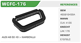 AUDI A8 02-10 > (KARBONLU)