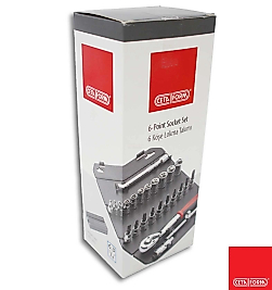 Ceta Form 4 - 13 mm 1/4” Lokma Takımı Pratik Çantalı 15 Parça C00-15RH4